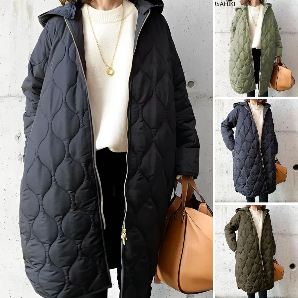 Priscilla™ | Parka Met Capuchon En Verfijnde Details I Laatste dag 80% korting!