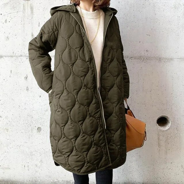 Priscilla™ | Parka Met Capuchon En Verfijnde Details I Laatste dag 80% korting!