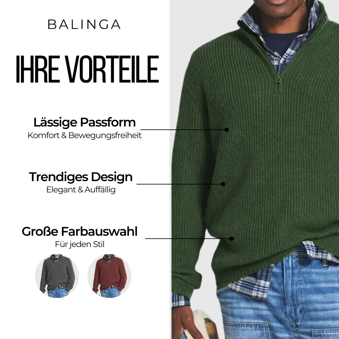 Louis™ | De stijlvolle ritstrui voor heren - Laatste Dag 70% Korting!