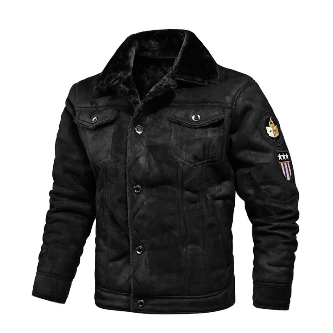 Aksel™ | Warm Leren Jasje - Laatste Dag 70% Korting!