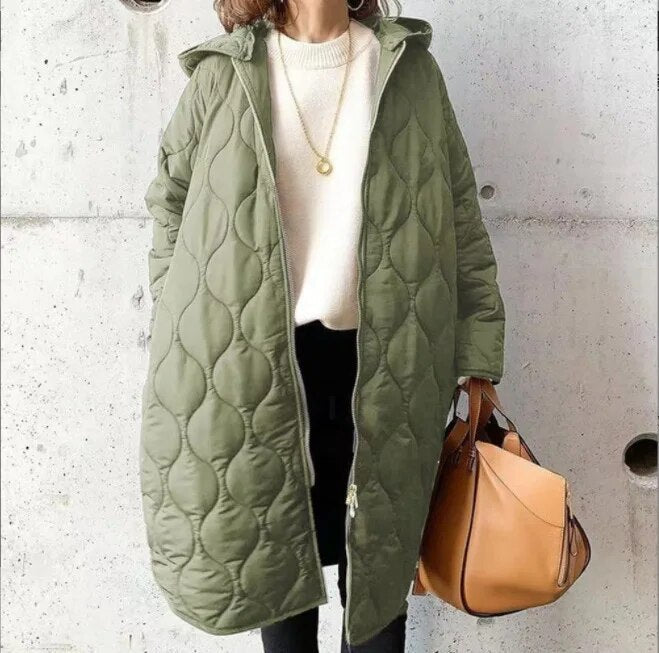 Priscilla™ | Parka Met Capuchon En Verfijnde Details I Laatste dag 80% korting!